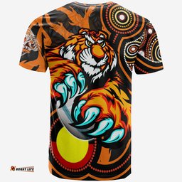 tigers rugby custom indigenous t shirt this is my jungle aboriginal style