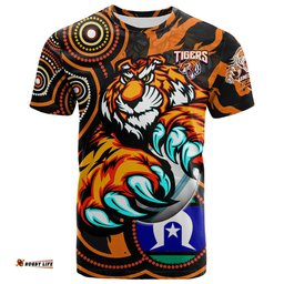 tigers rugby custom indigenous t shirt this is my jungle aboriginal style