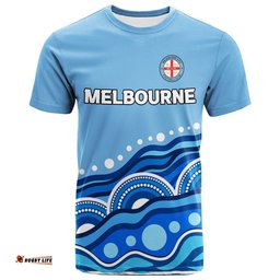 custom personalised melbourne indigenous t shirt dot painting art
