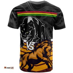 australia penrith vs brisbane city custom t shirt australia big match proud of culture