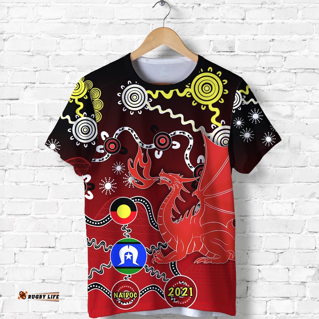 st george dragons naidoc week t shirt indigenous