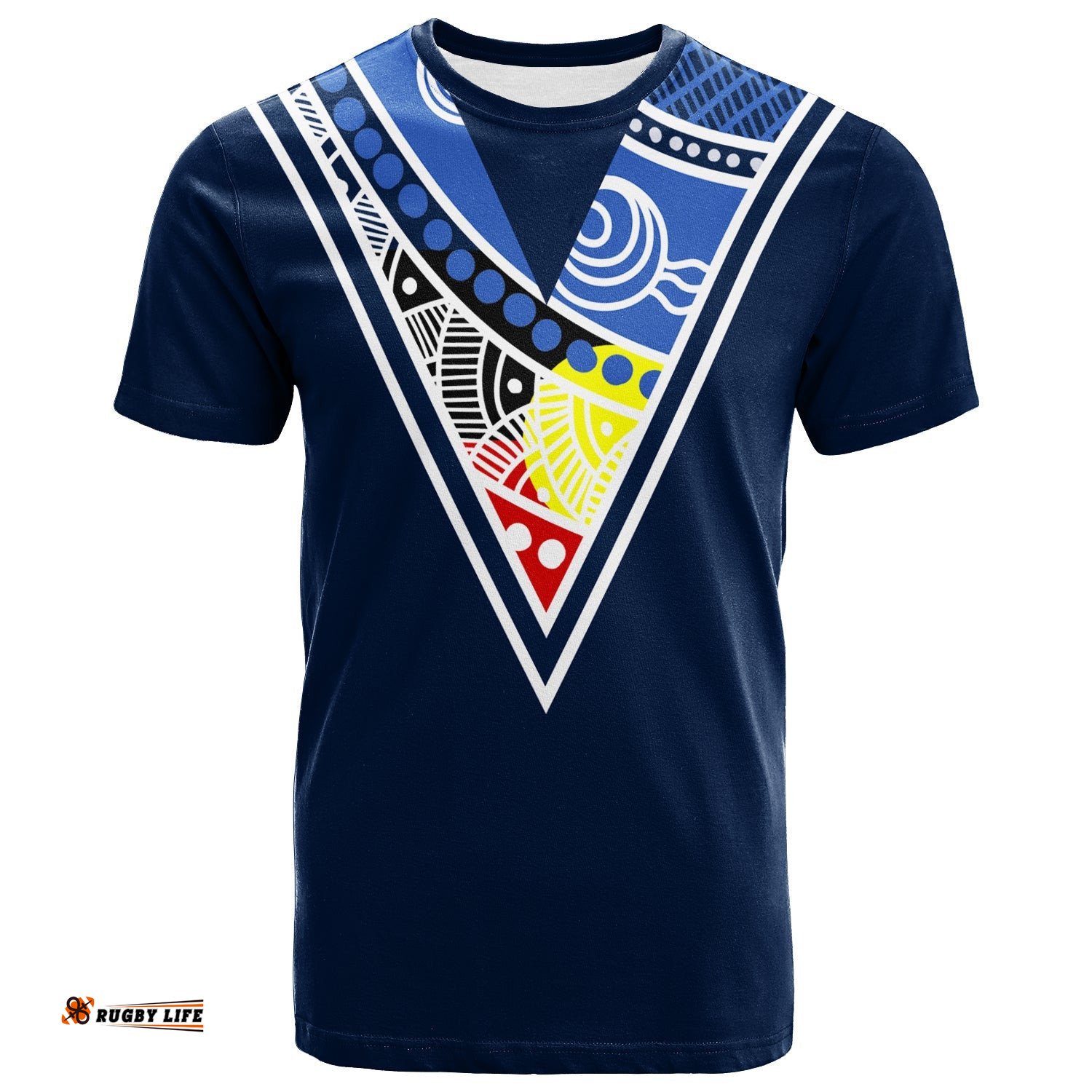 custom personalised cricket victoria t shirt indigenous dot painting art