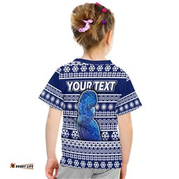 custom personalised australian cockatoo christmas vibe with aboriginal dot painting style t shirt