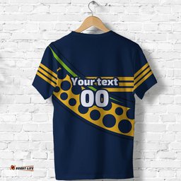 custom personalised eels rugby t shirt line art sport style