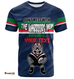Amazing Aussie New Zealand Warriors Mother's Day T-Shirt - Screaming Mom and Crazy Fan