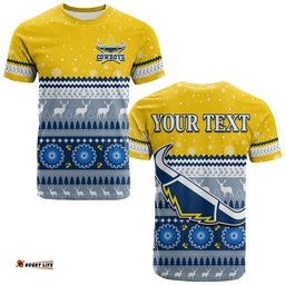 custom personalised cowboys aboriginal t shirt christmas north queensland