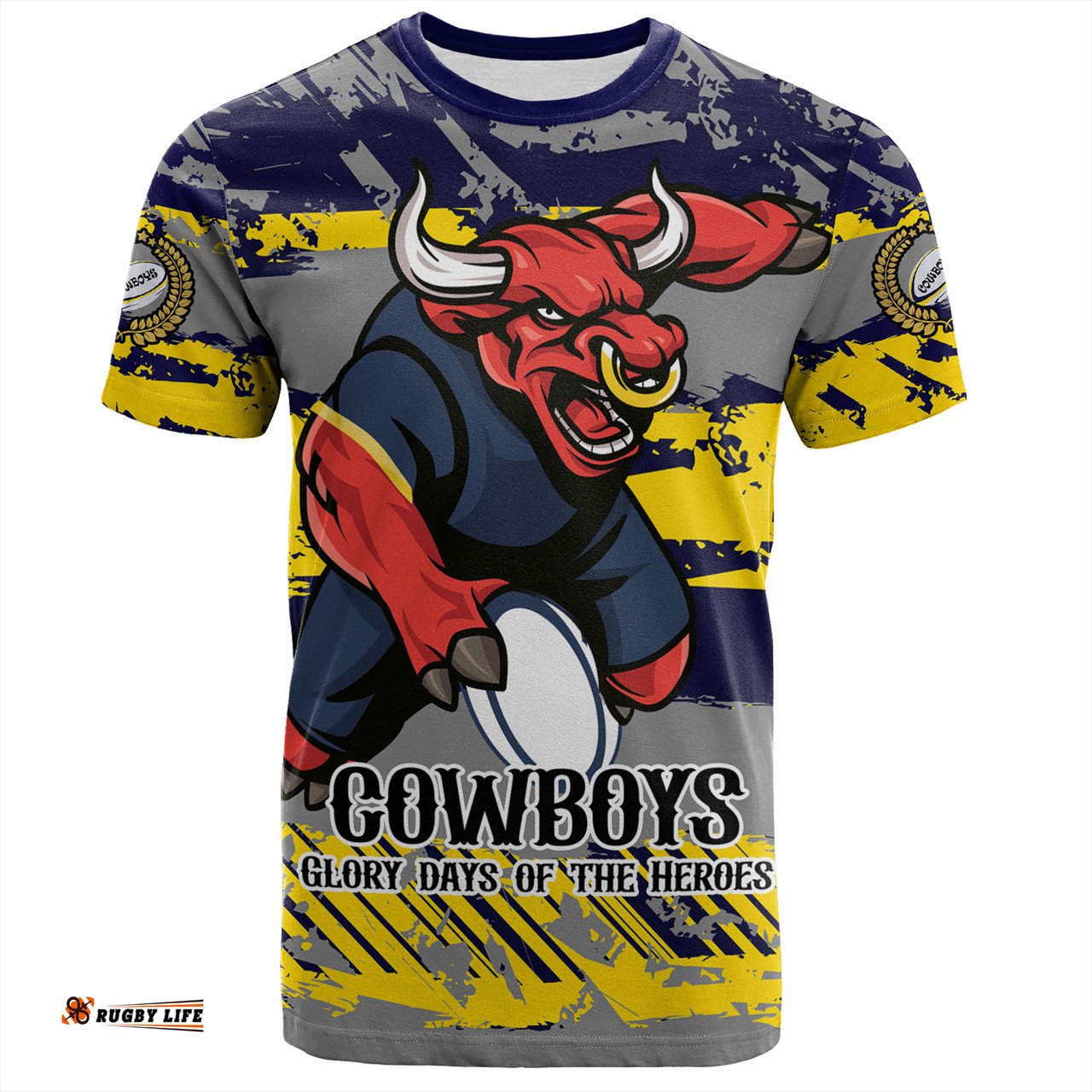 Amazing Aussie North Queensland Cowboys T-Shirt - Theme Song Inspired