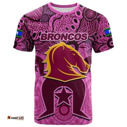 custom personalised broncos torres strait islanders mix aboriginal t shirt pink style