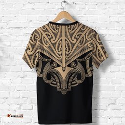 maori tattoo shirt hei matau paua dirt t shirt