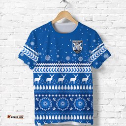 custom personalised bulldogs t shirt christmas canterbury bankstown