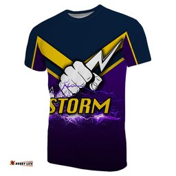 custom personalisedmelbourne t shirt thunder