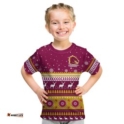 custom personalised broncos aboriginal t shirt christmas brisbane