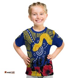 parramatta eels rugby t shirt anzac day aboriginal arts