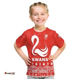 custom personalised and number sydney swans unique winter season t shirt swans merry christmas