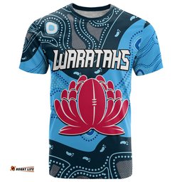 custom personalised waratahs rugby t shirt nsw indigenous