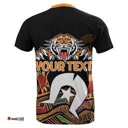 custom personalised naidoc wests tigers t shirt torres strait islander