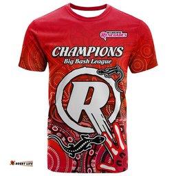 custom personalised melbourne renegades champions t shirt lizard indigenous aboriginal