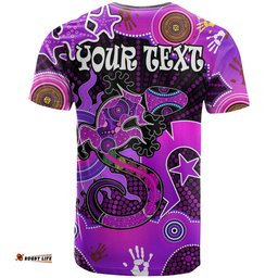 custom personalised aboriginal naidoc week 2023 t shirt turtle lizard sun