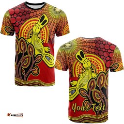 custom personalised aboriginal platypus t shirt tree on the hill sunshine