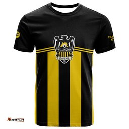 custom personalised wellington phoenix soccer t shirt