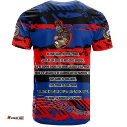 Amazing Aussie Newcastle Knights Sport T-Shirt - Theme Song Inspired