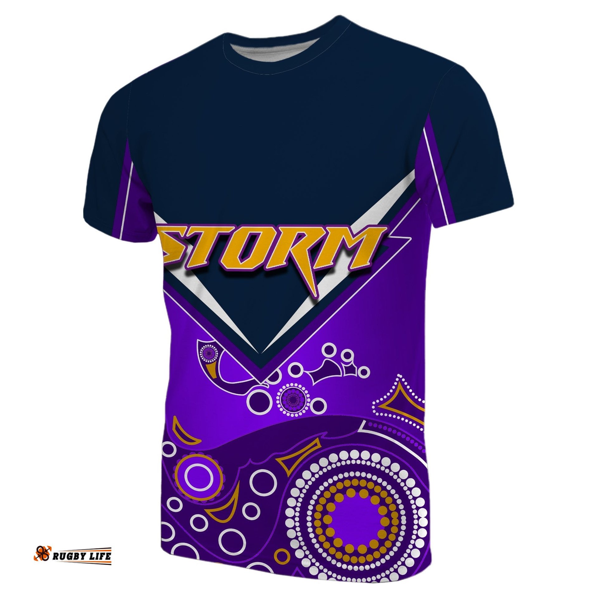 melbourne storm t shirt aboriginal