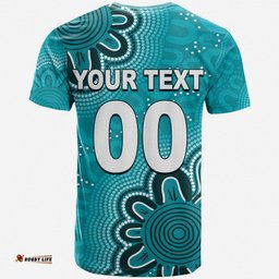 custom personalised and number brisbane heat cricket t shirt aboriginal teal
