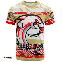 Amazing Aussie Redcliffe Dolphins T-Shirt - Theme Song Inspired