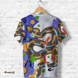 custom personalised eels indigenous t shirt mix star