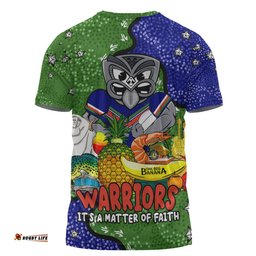 Amazing Aussie New Zealand Warriors Custom T-shirt - Australian Big Things T-shirt