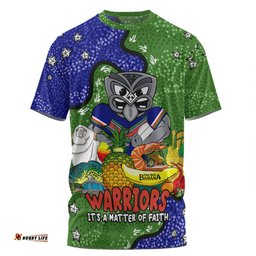 Amazing Aussie New Zealand Warriors Custom T-shirt - Australian Big Things T-shirt