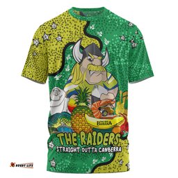 Amazing Aussie Canberra Raiders Custom T-shirt - Australian Big Things T-shirt
