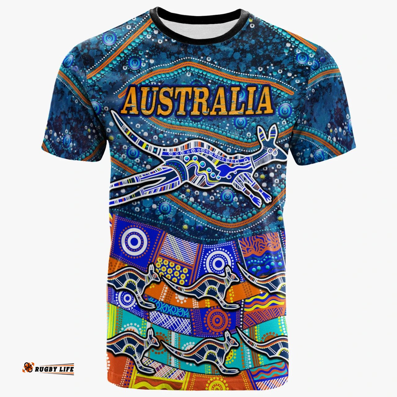 Amazing Aussie Australia Kangaroo Dreaming T-Shirt