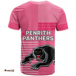 penrith panthers rugby t shirt proud the panthers comeback pink