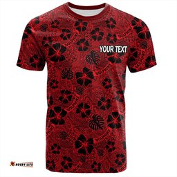 Amazing Aussie Redcliffe Dolphins T-Shirt - Scream With Tropical Patterns