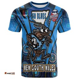 Amazing Aussie Cockroaches  T-Shirt - Custom Cockroaches Mascot With Aboriginal Inspired Art  T-Shirt