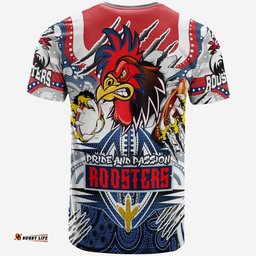 Amazing Aussie Sydney Roosters Custom T-Shirt - Super Indigenous East Victory Is Our Scratch Style