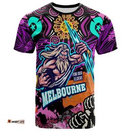 Amazing Aussie Melbourne Storm Naidoc Custom T-shirt - Torres Strait Islander Aboriginal Inspired Culture