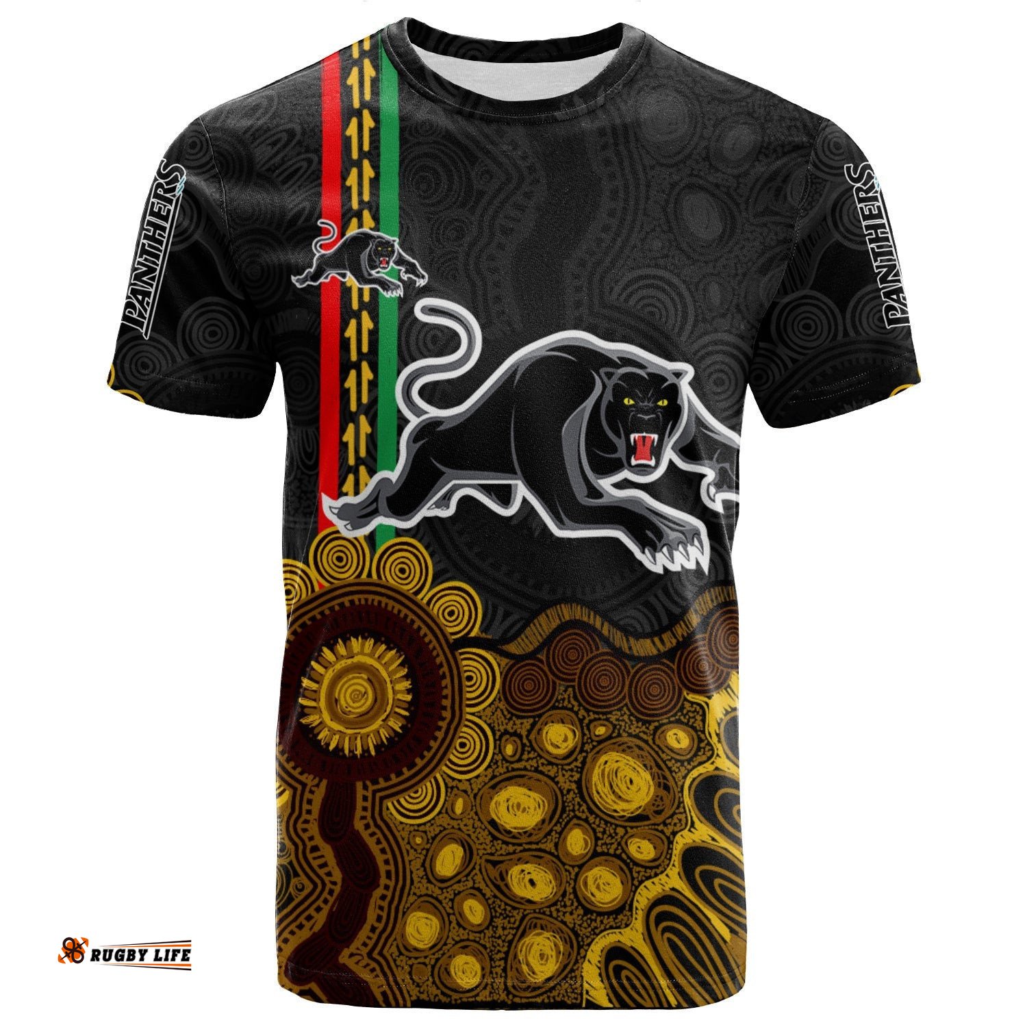 penrith panthers aboriginal t shirt rugby indigenous kangaroo tracks nrl 0