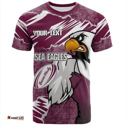 Amazing Aussie Manly Warringah Sea Eagles T-Shirt - Theme Song