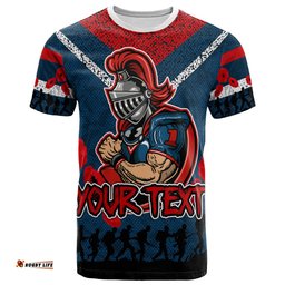 Amazing Aussie Newcastle Knights T-shirt - Custom Anzac Day Newcastle Knights T-shirt
