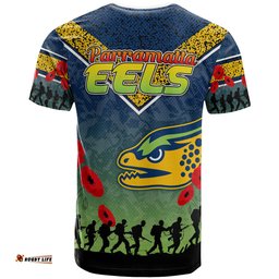eels rugby t shirt custom anzac eels t shirt rlt13