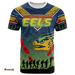 eels rugby t shirt custom anzac eels t shirt rlt13