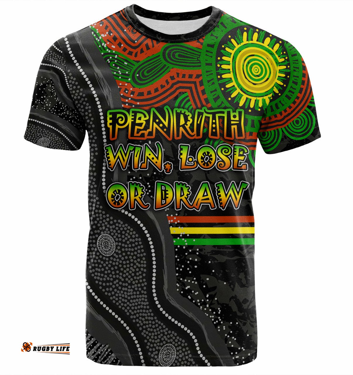 Amazing Aussie Penrith Panthers Custom T-shirt - Win, Lose or Draw T-shirt