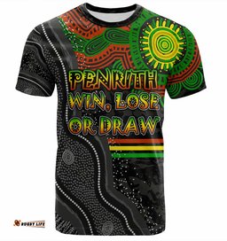 Amazing Aussie Penrith Panthers Custom T-shirt - Win, Lose or Draw T-shirt