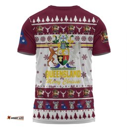 Amazing Aussie Queensland Christmas T-shirt - Merry Chrissie T-shirt
