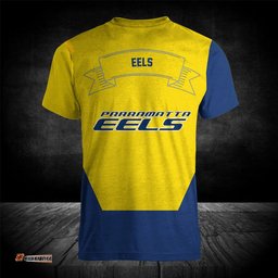parramatta eels t shirt flame ball nrl 0
