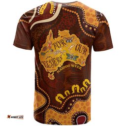 australia naidoc week t shirt custom for our elders naidoc quotes aboriginal inspired land t shirt