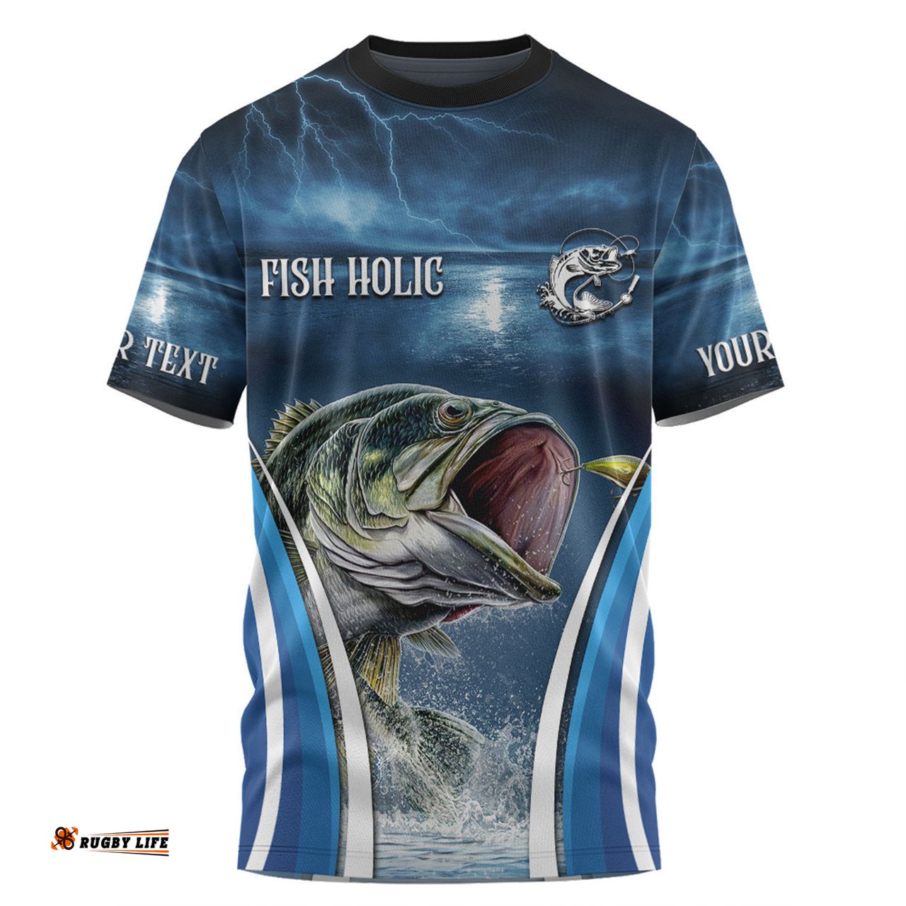 Amazing Aussie Australia Fishing Custom T-shirt - Jumping Barramundi Fishing  T-shirt