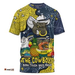 Amazing Aussie North Queensland Cowboys Custom T-shirt - Australian Big Things T-shirt